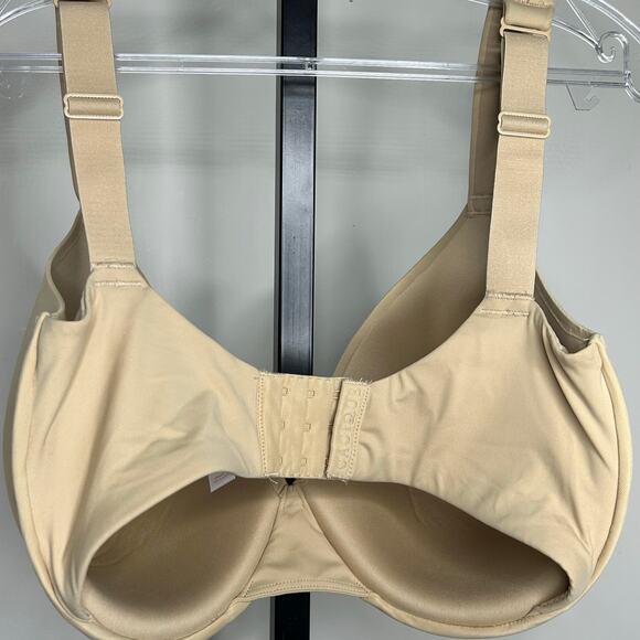 Cacique 34H‎ bra- tan, padded full coverage underwire plus - Picture 2 of 4